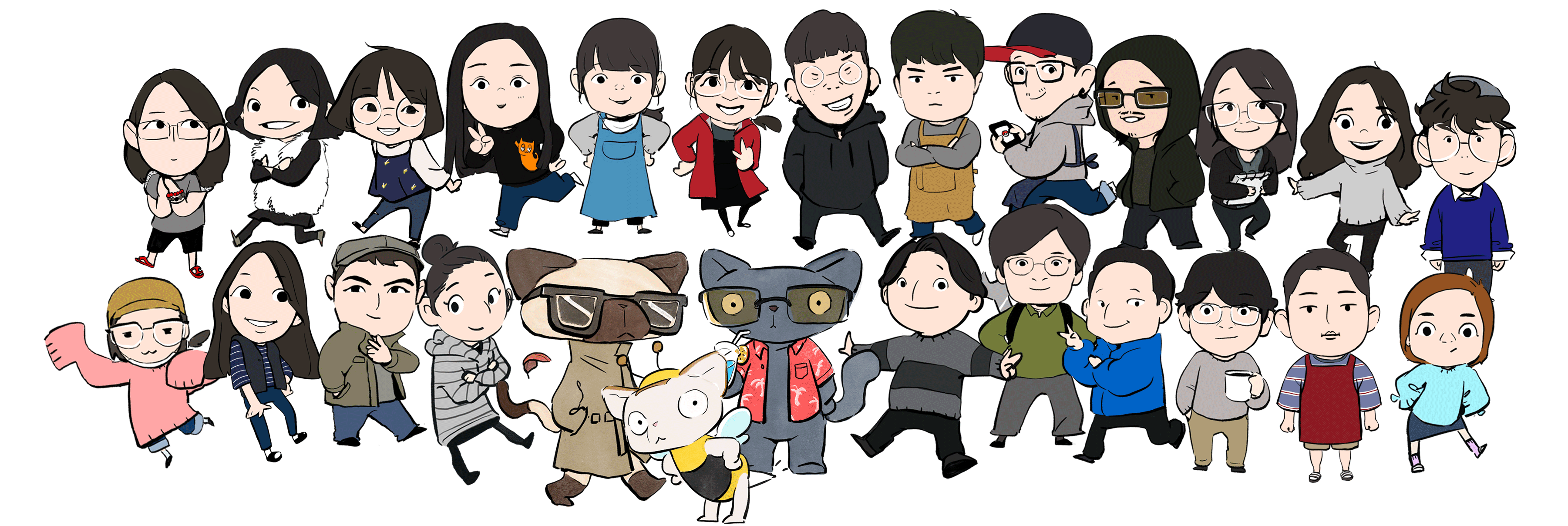 This is the Comma Family